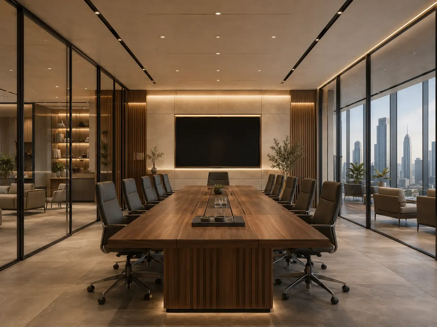 Conceptual boardroom used as a visual placeholder for a future verified project