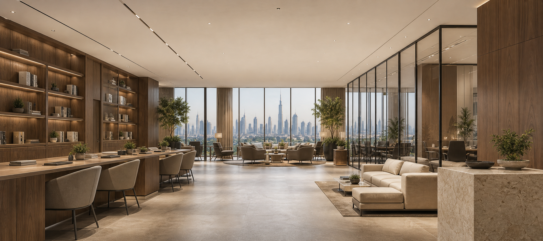 LIVARO material studio and workplace consultation interior